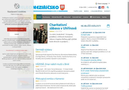 Zobrazit webové stránky Zpravodaj Velkomeziříčsko
