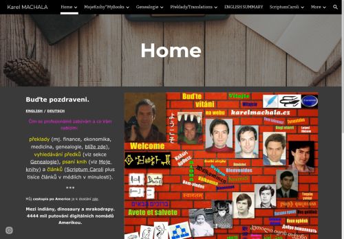 Zobrazit webové stránky Karel Machala