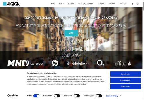 A - GIGA s.r.o. nabízí práci na pozici Teamleader Call centra v obci Dubenec