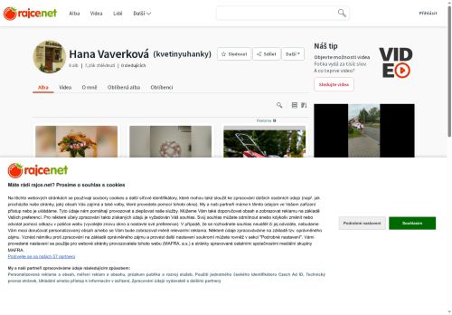 Zobrazit webové stránky Květiny u Hanky