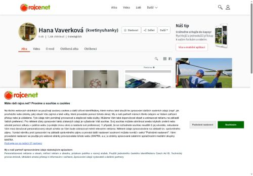 Zobrazit webové stránky Květiny u Hanky