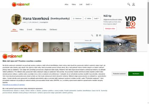 Zobrazit webové stránky Květiny u Hanky