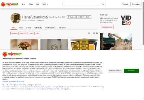 Zobrazit webové stránky Květiny u Hanky