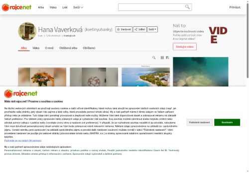 Zobrazit webové stránky Květiny u Hanky