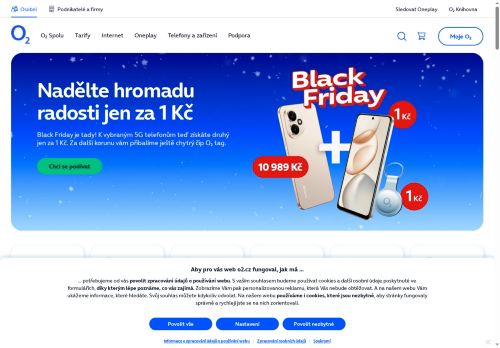 Zobrazit webové stránky O2 - Blansko