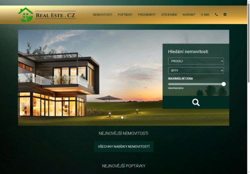 Zobrazit webové stránky Real Este CZ s.r.o.