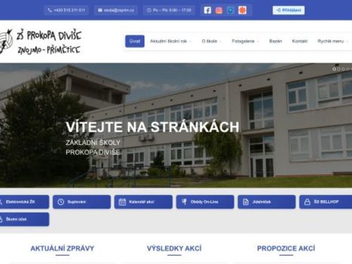 Základní škola Prokopa Diviše a MŠ, Znojmo