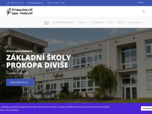 Základní škola Prokopa Diviše a MŠ, Znojmo