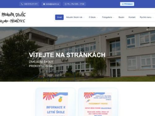Základní škola Prokopa Diviše a MŠ, Znojmo