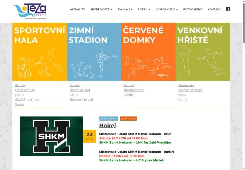 Zobrazit webové stránky TEZA Hodonín