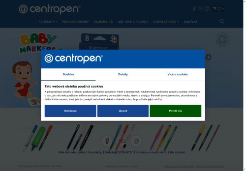 CENTROPEN,  a.s. nabízí práci na pozici vedoucí odboru technické obsluhy výroby (M/Ž) v obci Dačice