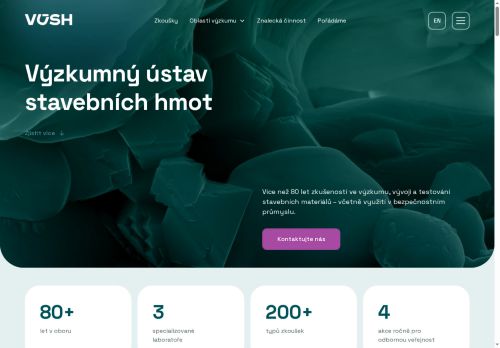 Výzkumný ústav stavebních hmot, a.s. nabízí práci na pozici pracovník výroby v obci Brno