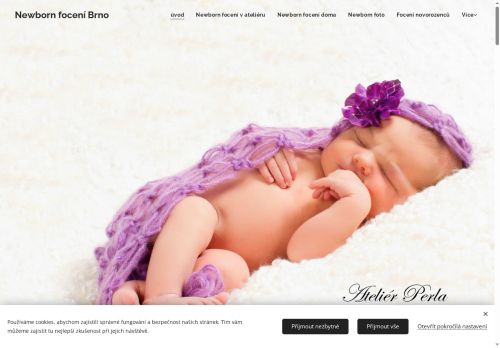 Zobrazit webové stránky Newborn focení
