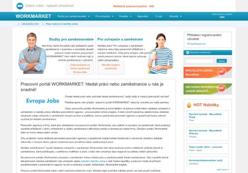 Manforce s.r.o. v likvidaci nabízí práci na pozici Skladník - skladový operátor v obci Postřižín