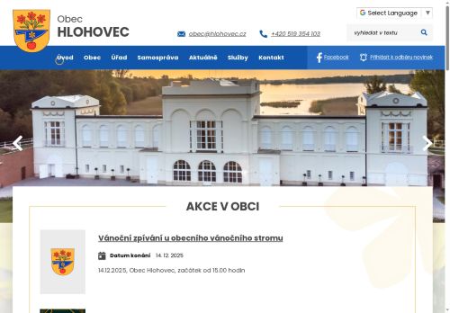 Zobrazit webové stránky Obecní úřad Hlohovec
