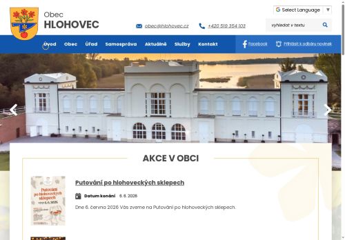 Zobrazit webové stránky Obecní úřad Hlohovec
