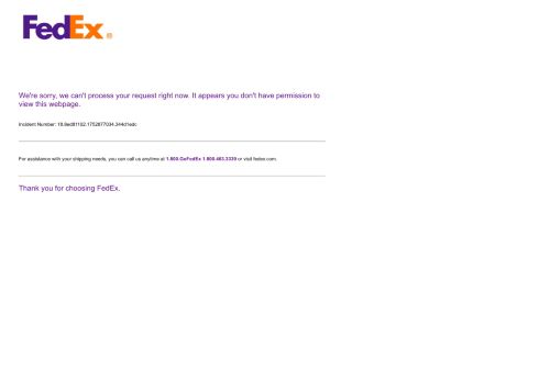 FedEx Express Czech Republic s.r.o. nabízí práci na pozici operations support agent v obci Chrášťany