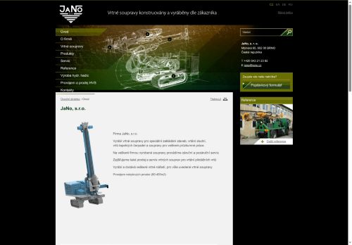 JaNo, s.r.o. nabízí práci na pozici mechanik v obci Brno