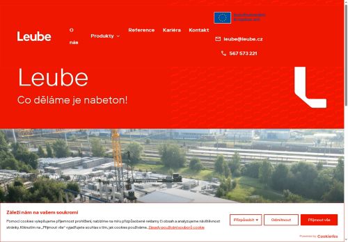 Leube Beton s.r.o. nabízí práci na pozici Železobetonář (m/ž) v obci Jihlava