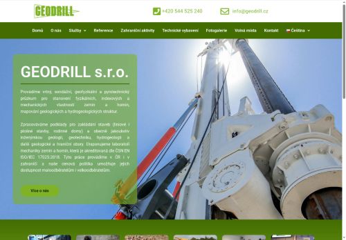 GEODRILL s.r.o. nabízí práci na pozici Kvalitáři a testovači výrobků, laboranti v obci Brno