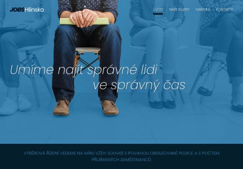 Webové stránky Jobs Hlinsko, agentura práce s.r.o., Oslavany