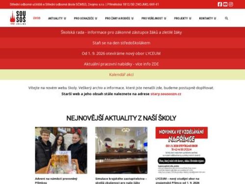 Střední odborné učiliště a střední odborná škola SČMSD, Znojmo