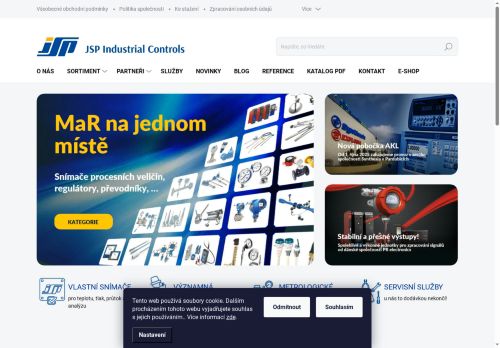 Webové stránky JSP, s.r.o., Kralupy nad Vltavou