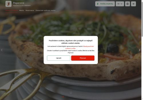 Zobrazit webové stránky Pizzeria Peperone