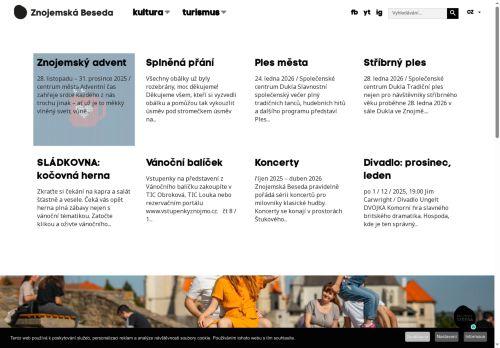 Zobrazit webové stránky Znojemská Beseda