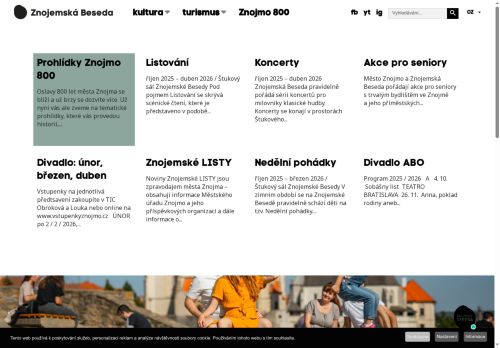 Zobrazit webové stránky Znojemská Beseda