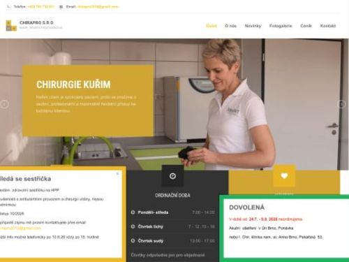 Chirurgie - MUDr. Renata Procházková