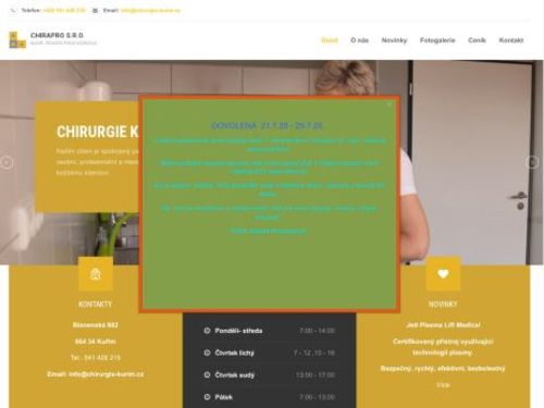 Chirurgie - MUDr. Renata Procházková