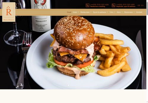 Webové stránky Hotel Ryšavý, Vémyslice