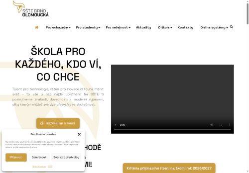 Střední škola technická a ekonomická Brno, Olomoucká, příspěvková organizace nabízí práci na pozici učitel/ka fyziky v obci Brno