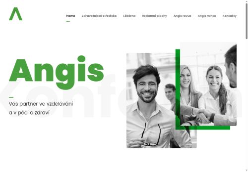 Zobrazit webové stránky Lékárna Angis (ul. Dobrovského)
