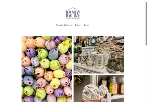 Zobrazit webové stránky Bytové doplňky Domix