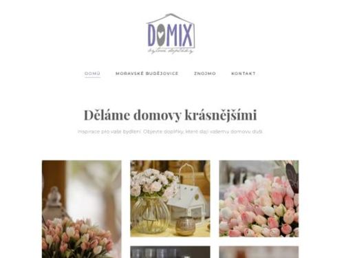 Bytové doplňky Domix