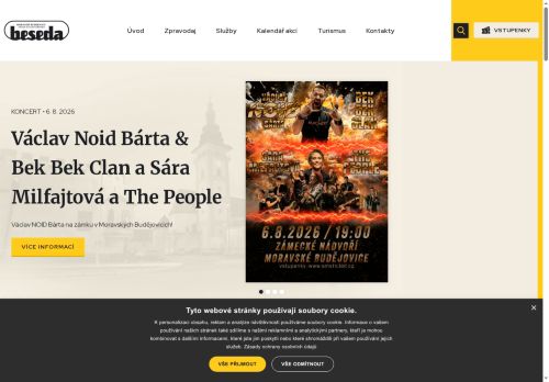 Zobrazit webové stránky Městské kulturní středisko Beseda