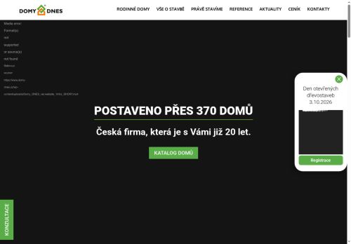 Zobrazit webové stránky Domy D.N.E.S.