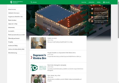 Základní škola Brno, Hroznová 1, příspěvková organizace nabízí práci na pozici Uklízeč/uklízečka ve škole v obci Brno