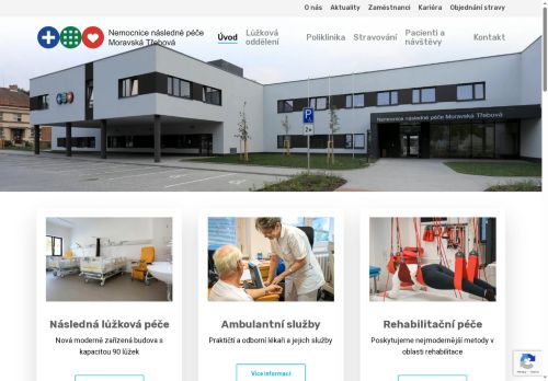 Nemocnice následné péče Moravská Třebová nabízí práci na pozici Kuchař/ka v obci Moravská Třebová