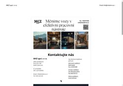 Zobrazit webové stránky MKZ spol. s r.o.