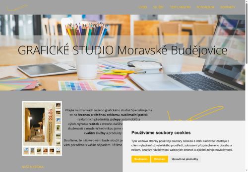 Zobrazit webové stránky Grafické studio Moravské Budějovice