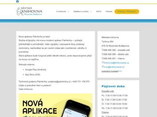 Městská knihovna Moravské Budějovice