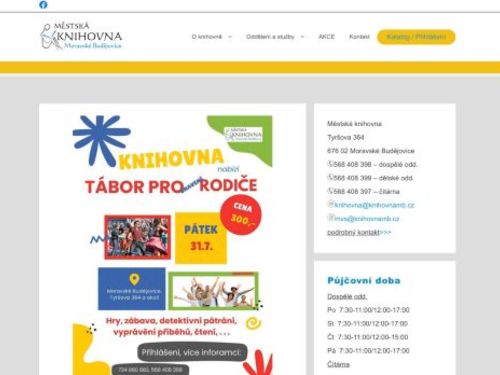 Městská knihovna Moravské Budějovice