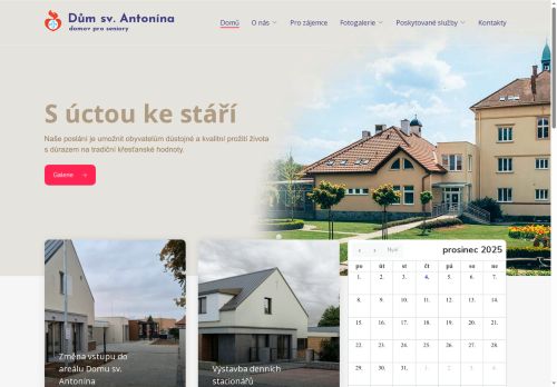 Zobrazit webové stránky Dům sv. Antonína