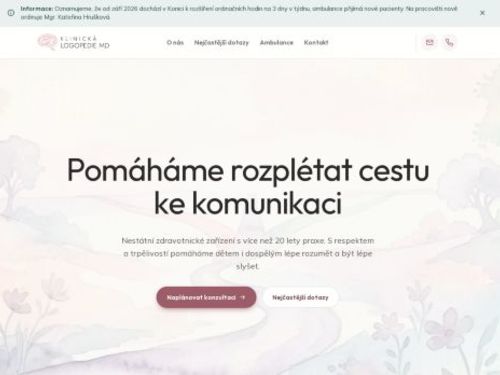 Ambulance klinické logopedie Mgr. Markéta Dufková