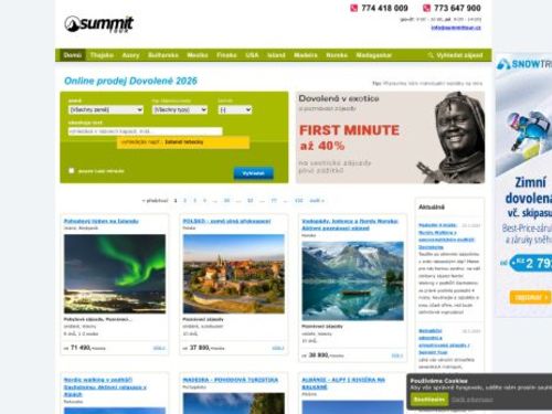 Summit Tour, s.r.o. - prodej dovolené na míru