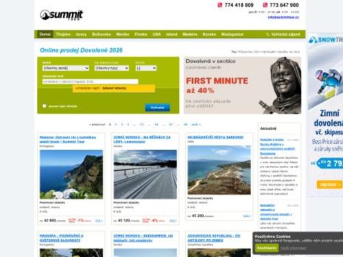 Summit Tour, s.r.o. - prodej dovolené na míru