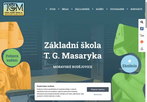 Zobrazit webové stránky Základní škola TGM Moravské Budějovice